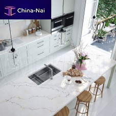 Quartz stone slab MYSTIC for floorfor kitchenfor wall