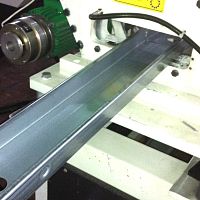 Sigma purlin roll forming machine with cutting