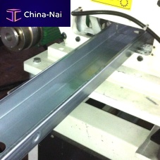 Sigma purlin roll forming machine with cutting