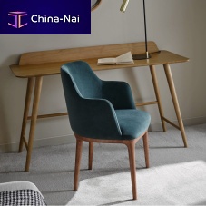 Contemporary chair TERYindoorfabricash base