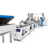 Profile production line modularflexiblefor the automotive industry