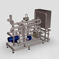 Carbonated beverage production carbonator Innopro Carbamix MCfor wine