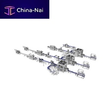 Processing line for the food industry