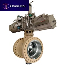 Butterfly valve Mapag® BW series triple-offsetfor abrasive fluids