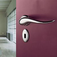 Door handle APRITIaluminumcontemporarysilver finish