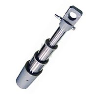 Pneumatic cylinder hydraulictelescopic