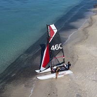 Inflatable sport catamaran 460 ESPRITsingle-handedmultipledisassemblable