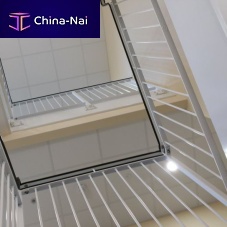 Metal railing balustradeindoorfor stair