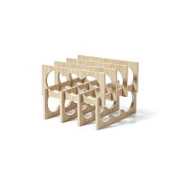 Wooden bottle rack WINIOfree-standing