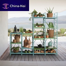Self-supporting shelving system SOCRATEcontemporarypowder-coated steelgalvanised steel