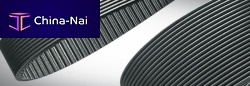Timing belt OMEGA RBribbedrubberpulley