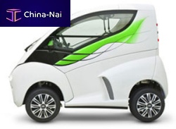 Compact car wheelchair accessible vehicle Elbeegasrear-entry