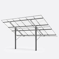 Ground-mount PV mounting system Sigma Ifor bifacial modulefor frameless module