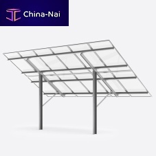 Ground-mount PV mounting system Sigma Ifor bifacial modulefor frameless module