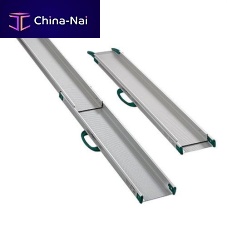 Transportable wheelchair ramp Telescopicfoldable