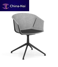 Contemporary chair OMEGA IVindoorsteelPET