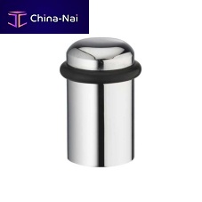 Brass door stop B/1000polishedsatin