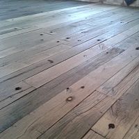 Solid parquet floor oakantique oakfir