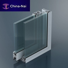 Interior door aluminumslidingclear glass