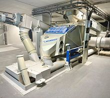 Food industry sieve MSIZER SEL-G-COMPACTlinear vibratingcircular vibratingvibrating