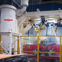 Waterjet cutting system Fanuc M-20IA for metalfor plasticsfor fabrics