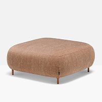 Contemporary pouf buddy 212E-213Efabricaluminumsquare