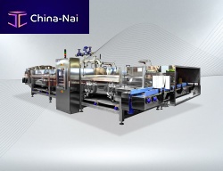 Pasteurizer for the food industry for heat treatmentcontinuouselectric