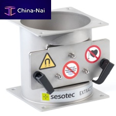 Magnetic separator EXTRACTORfor bulk materialsfor the plastics industryeasy cleaning