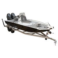 Outboard bay boat X23B LOUNGEtwin-enginecenter consoleopen