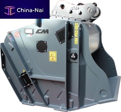 Crusher bucket CBF Seriefor backhoe loadersfor excavatorsfor loaders