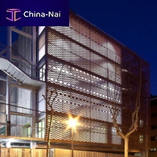 Ceramic solar shading for facadeverticalfixed