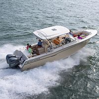 Outboard walkaround Freedom 307twin-enginedual-consolesport-fishing