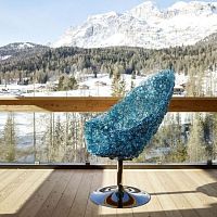 Contemporary armchair Margheritapolycarbonatepolycarbonateilluminated