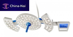 Ceiling-mounted surgical light NEXUS OL-02LEDwith control panel