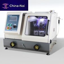 Rotary blade cutting machine iqiege 6100S for metalsamplePLC-controlled