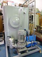 Exhaust gas ships boiler E.G.B.watervertical