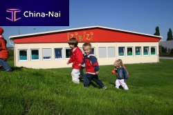 Modular building WIENER NEUDORFgalvanized steelsteel framingkindergarten