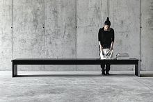 Contemporary bench OMBRIlacquered MDF