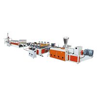 Sheet extrusion line SJSZ 80/156for wall panelsfor thermoplasticsfor PVC