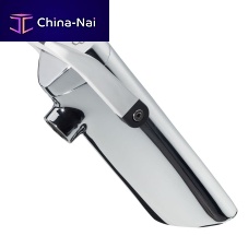 Bathroom sink single tap PRESTO NEO® DUO S : 64702deck mountedself-closingchrome-plated brass