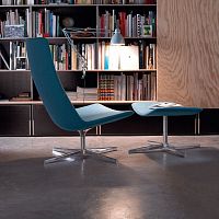 Contemporary footrest CATIFA 70fabricleathersynthetic leather