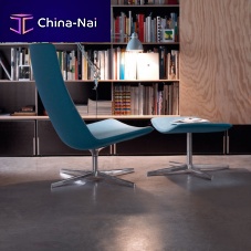 Contemporary footrest CATIFA 70fabricleathersynthetic leather