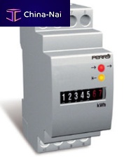 Single-phase electric energy meter .DIN rail