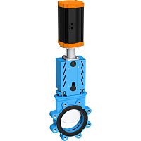 Knife gate valve WB 14with handwheelelectricpneumatically-operated