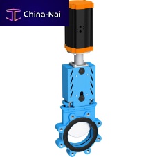 Knife gate valve WB 14with handwheelelectricpneumatically-operated