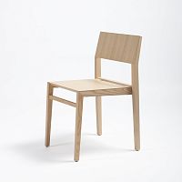 Contemporary chair SKINNYindoorashstackable
