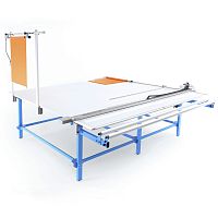 Fabric cutting table RollMaster Superrotary-knifefor cutting roomsfor blinds