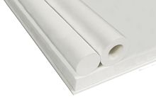 PTFE hollow rod FLUOROSINT® 207solid rodplatereinforced