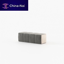 Contemporary upholstered bench CHARLIE fabricleathercustom