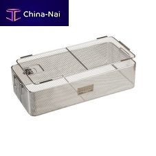Orthopedic instrument sterilization container 14640perforatedaluminumwire